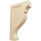 Ekena Millwork 1 3/4"W x 6"D x 10"H Small Rockport Wood Corbel, Maple CORW02X06X10RKMA - alternate 1